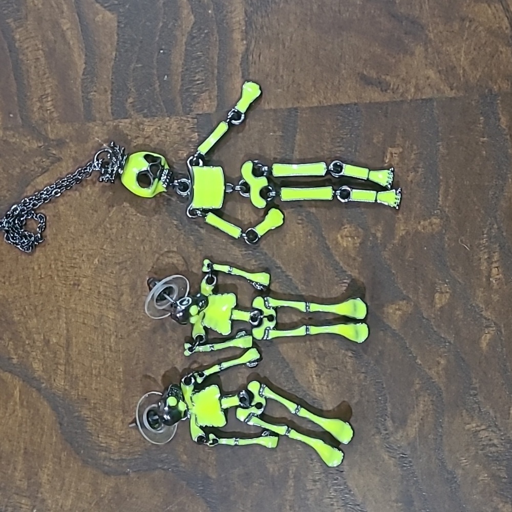 Matching Earrings and Necklace  Set